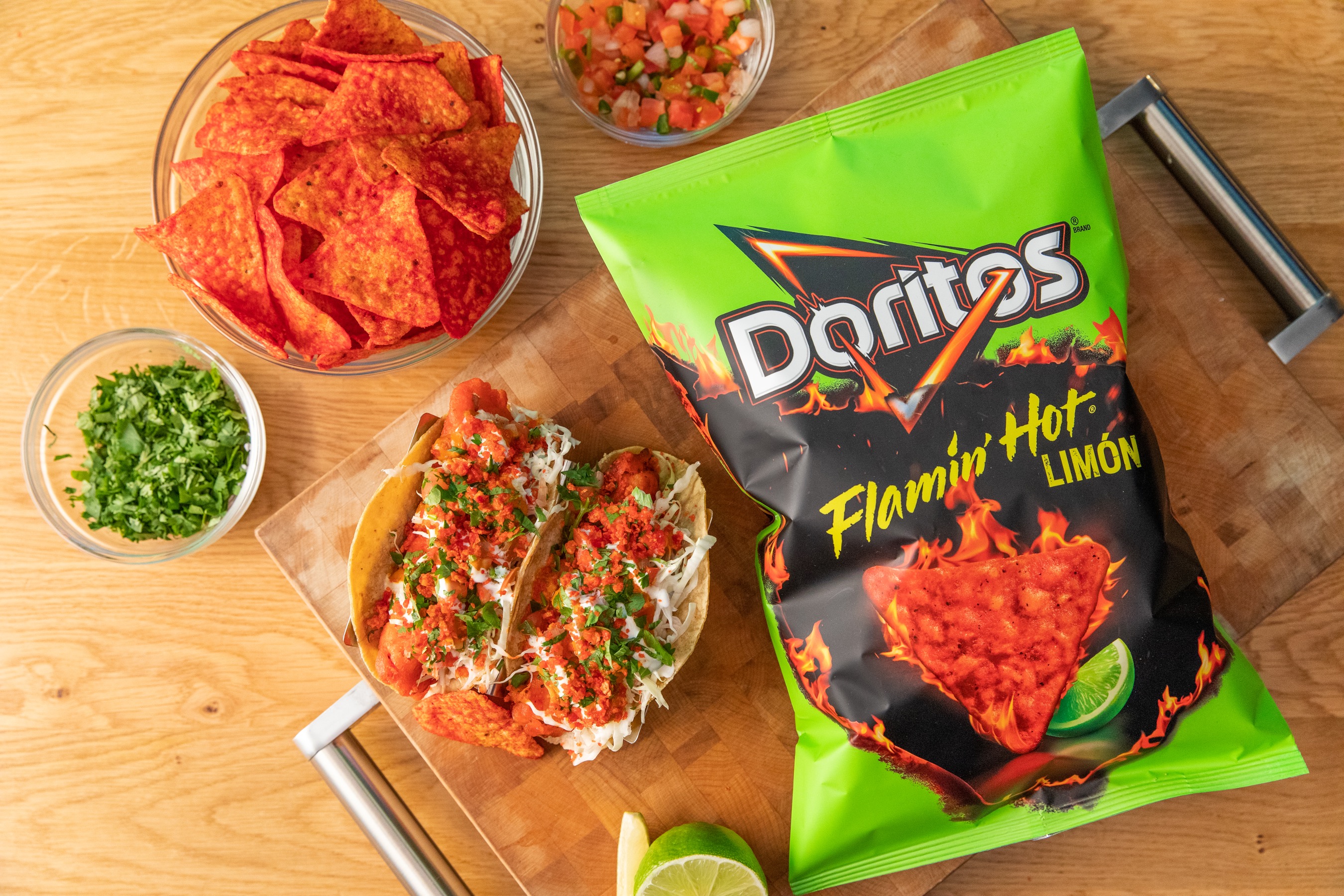 flamin hot cool ranch doritos locos taco