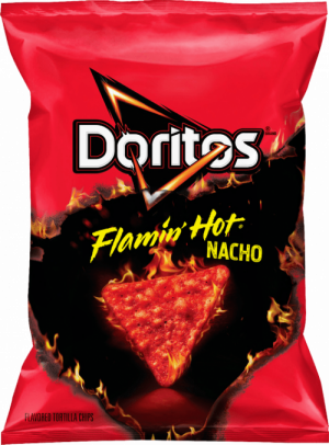 DORITOS® FLAMIN' HOT® Nacho Flavored Tortilla Chips
